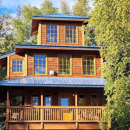 פלמר The Eagle'S Nest Treehouse Cabin מראה חיצוני תמונה