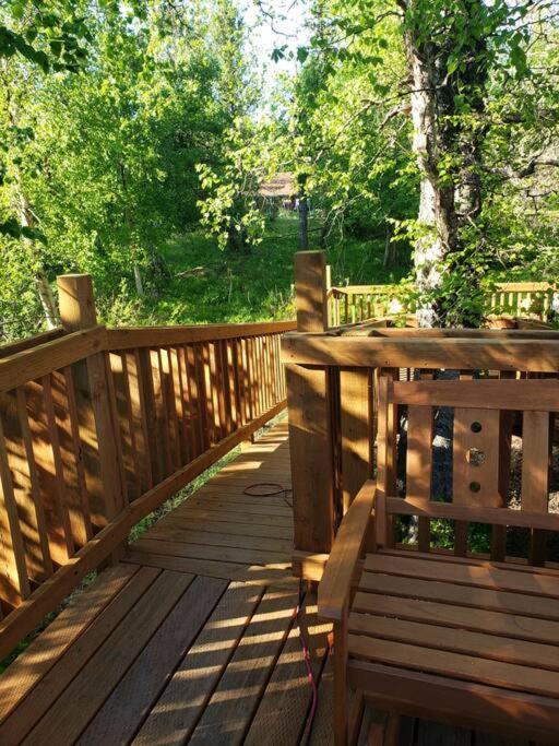 פלמר The Eagle'S Nest Treehouse Cabin מראה חיצוני תמונה