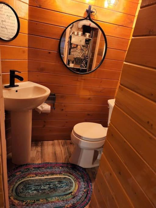 פלמר The Eagle'S Nest Treehouse Cabin מראה חיצוני תמונה