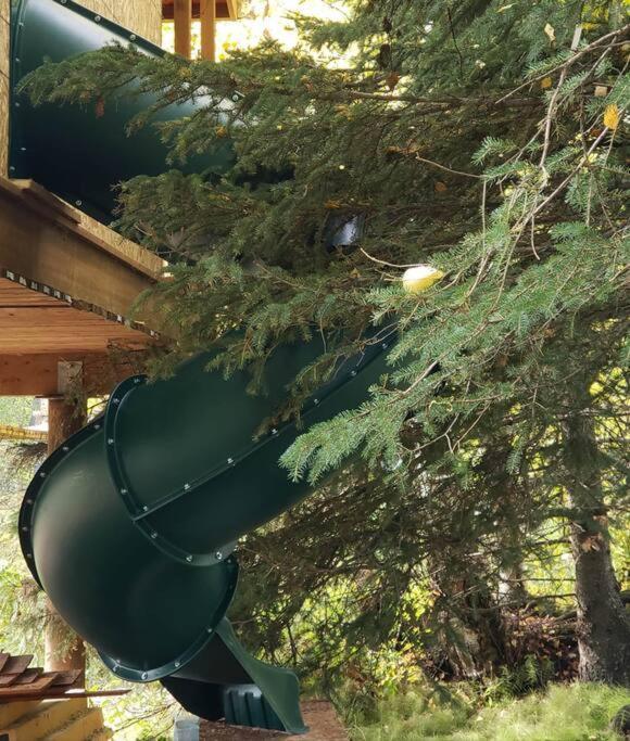 פלמר The Eagle'S Nest Treehouse Cabin מראה חיצוני תמונה